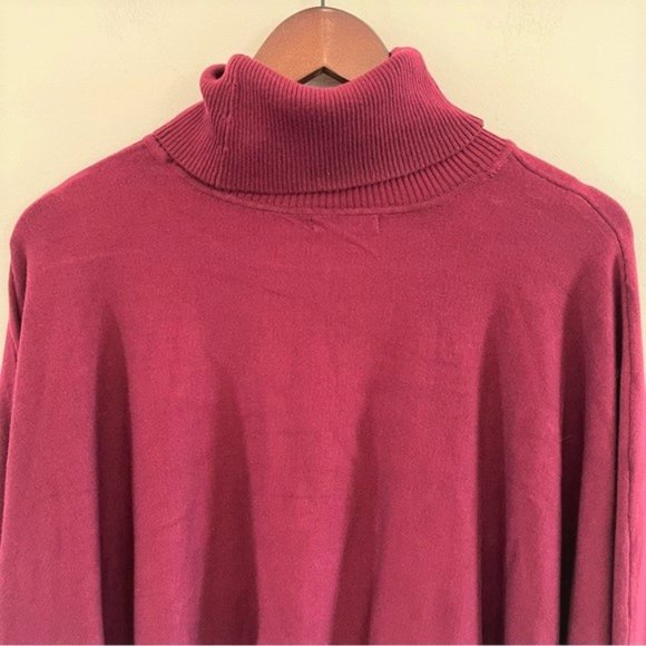 Alfani NWT Oversized Turtleneck Poncho Sweater Size 3X - Picture 11 of 13